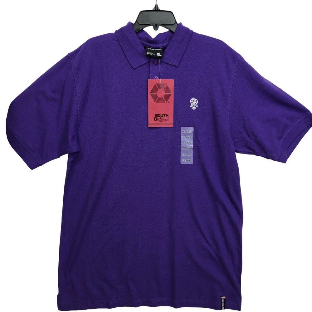 SOUTHPOLE MENS AUTHENTIC COLLECTION POLO‎ SHIRTS XL NEW WITH TAG